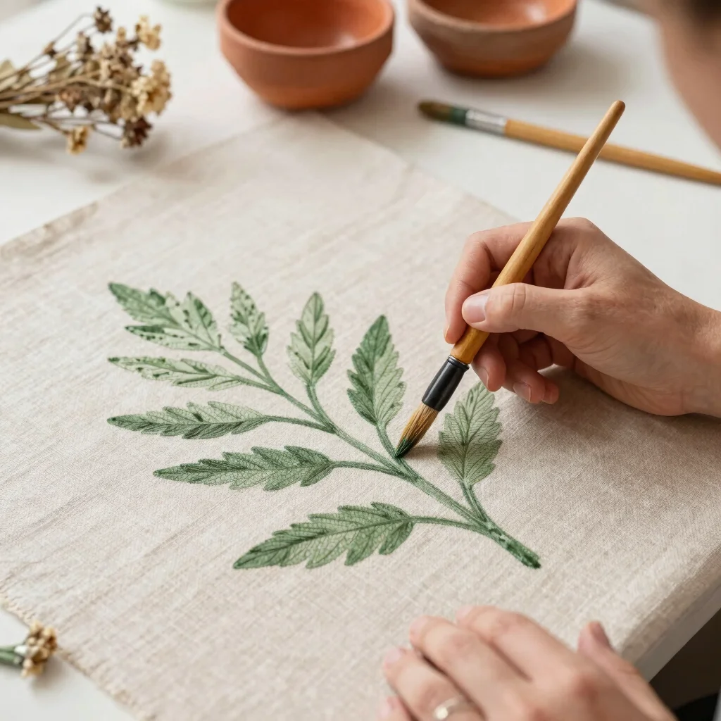 Création Textile & Peinture Visio